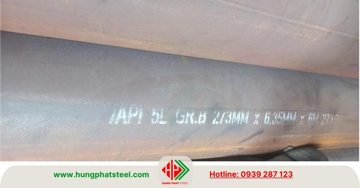 Ống thép đen phi 273 (DN250) nhập khẩu