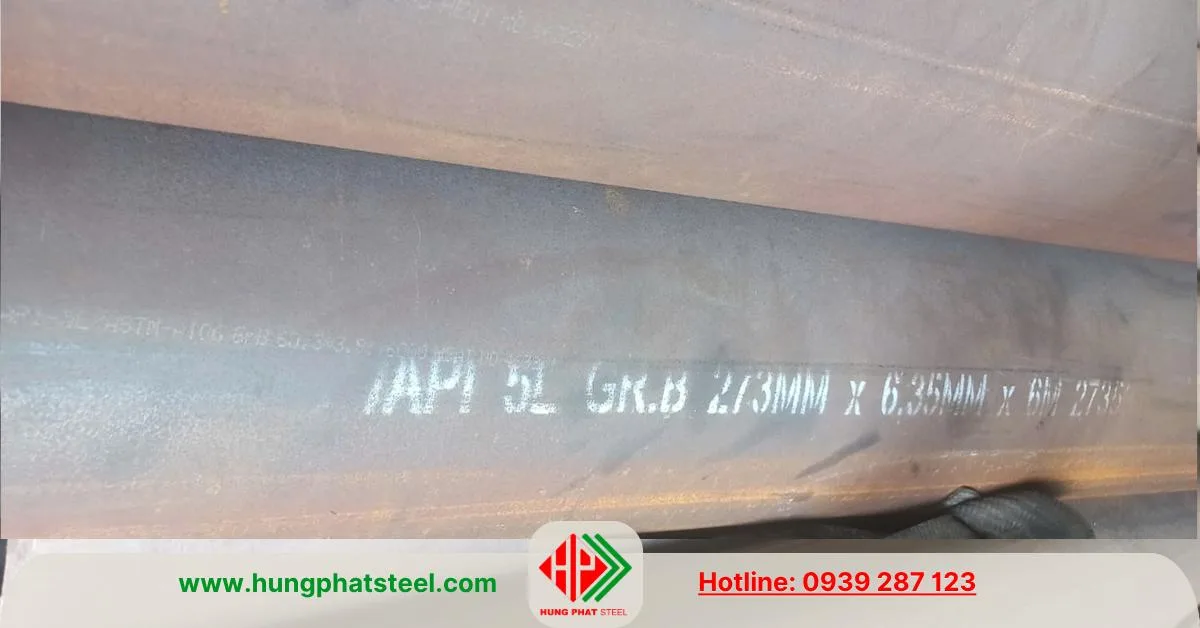 Ống thép đen phi 273 (DN250) nhập khẩu