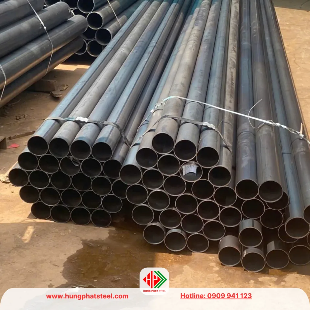 Ống thép đen phi 90