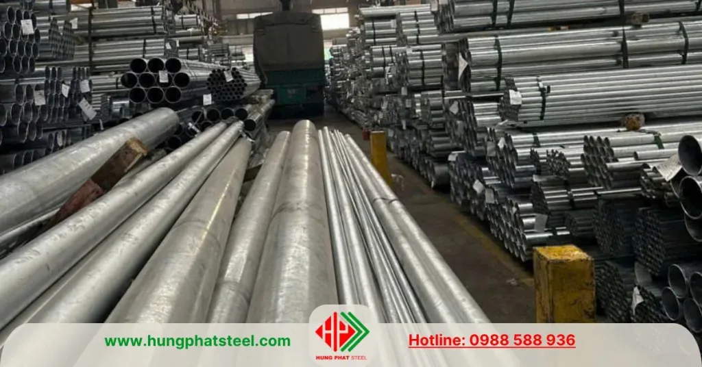 Ống thép mạ kẽm giá rẻ
