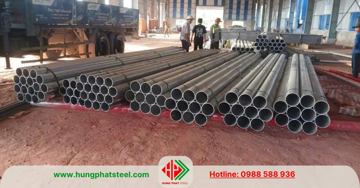 Ống thép phi 219 Hòa Phát