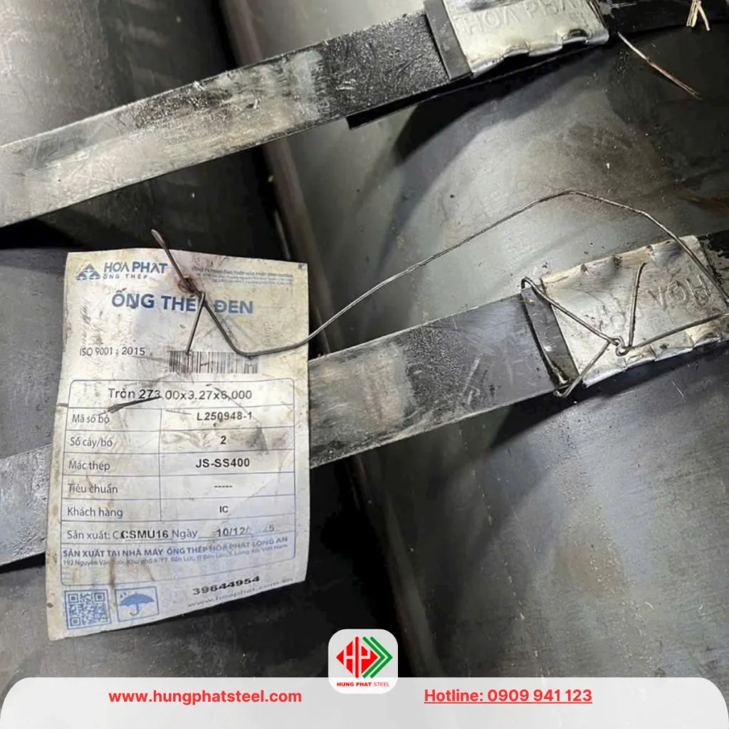 Ống thép phi 273 Hòa Phát chính hãng