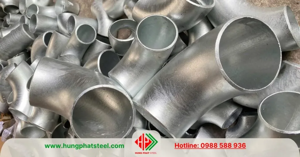 Phụ kiện thép được mạ kẽm để chống ăn mòn