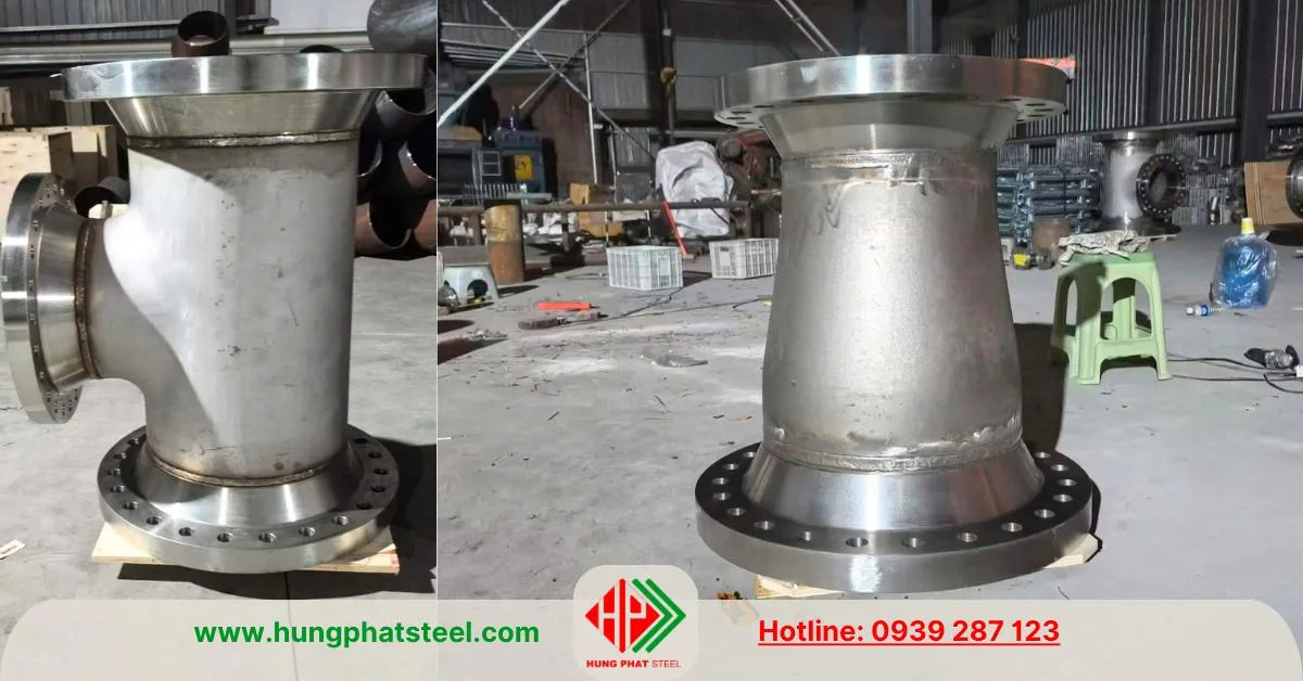 Sử dụng thực tế của mặt bích cổ