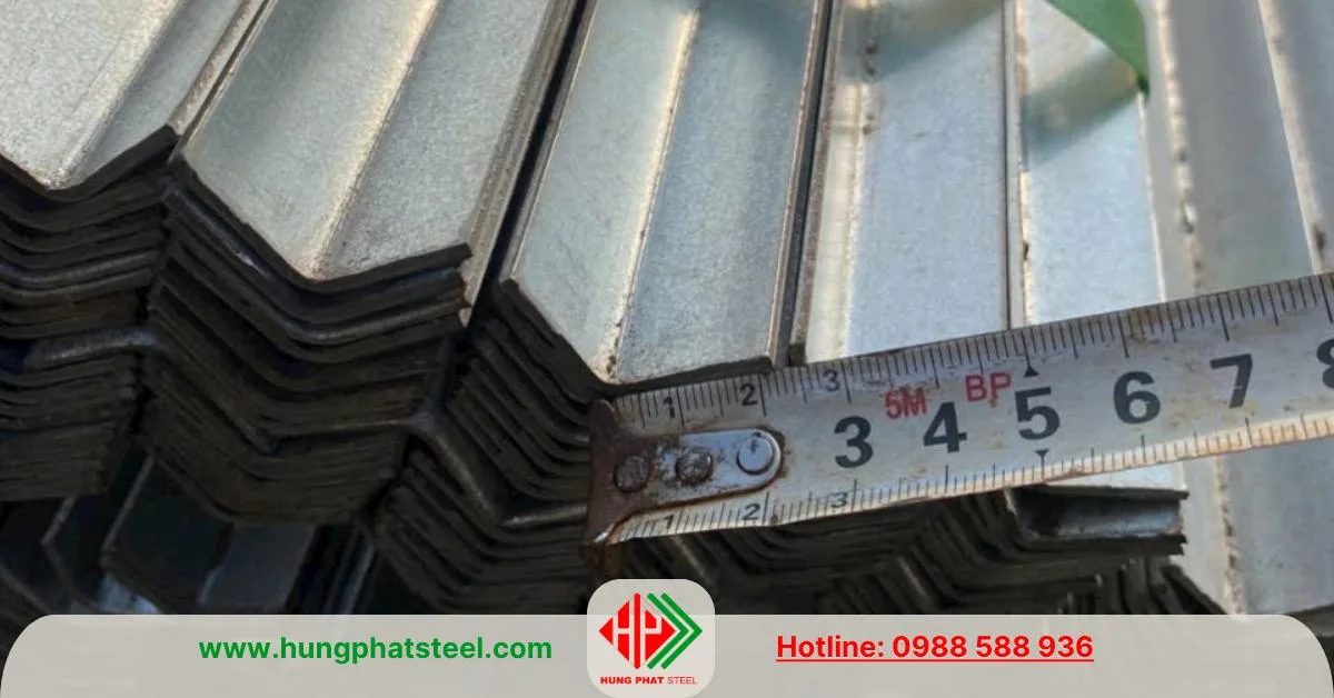 Thép V2 tôn kẽm chấn