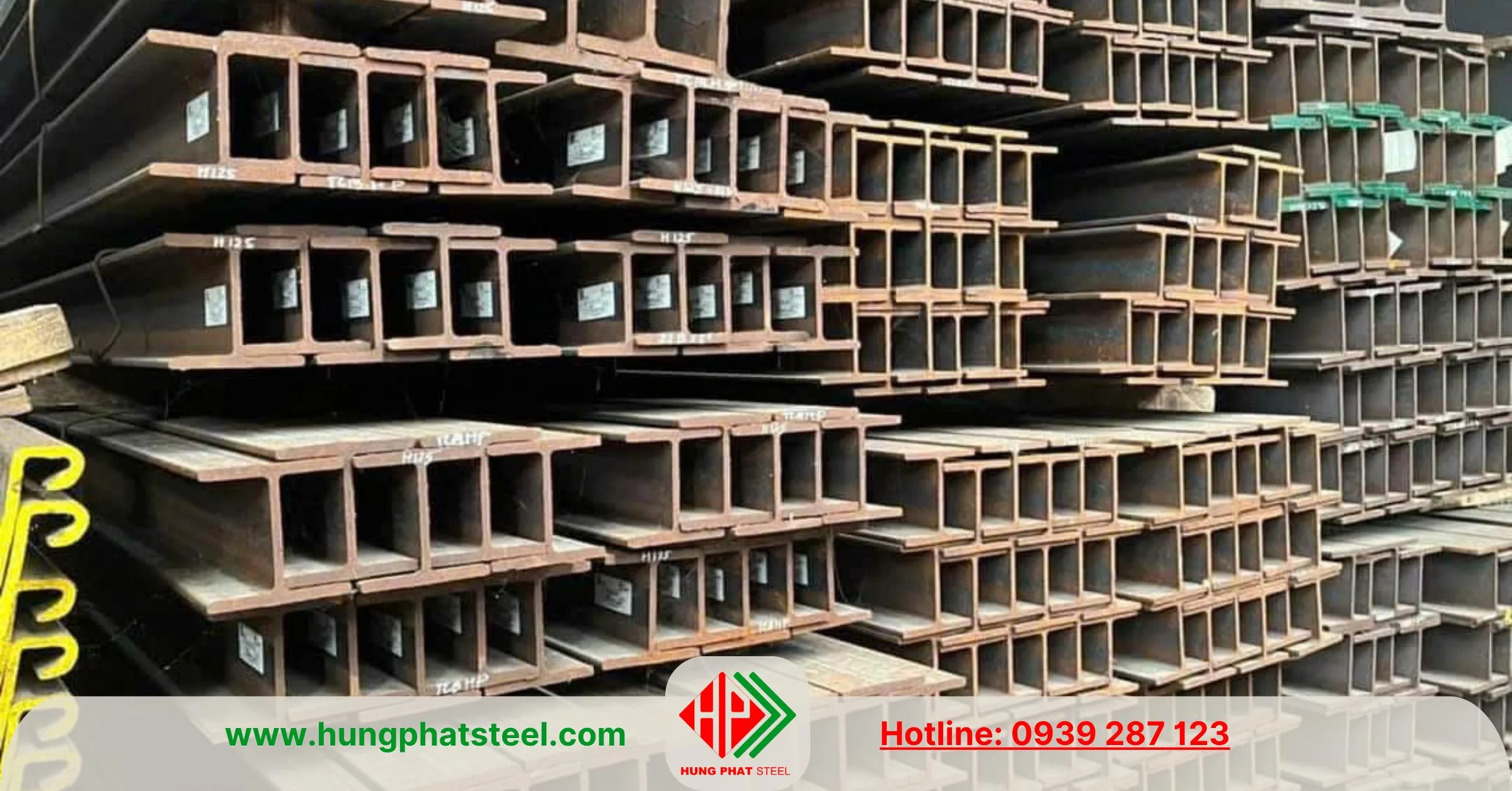 Thép hình H125 x 125 nhập Nhật Bản