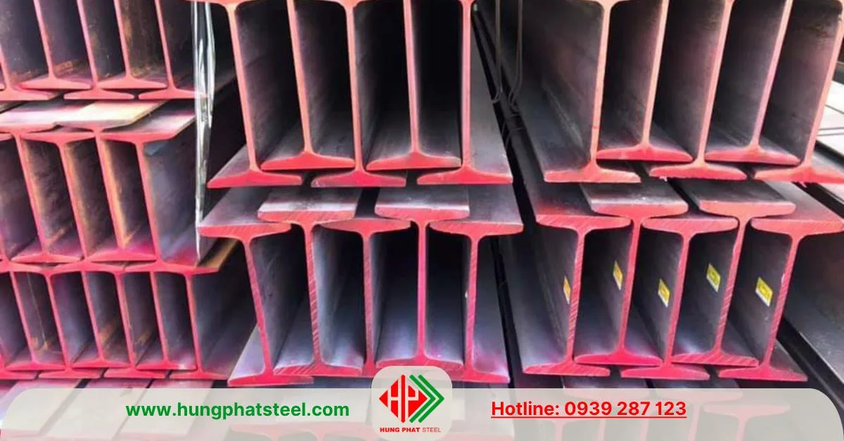 Thép hình i cánh côn đen cán nóng
