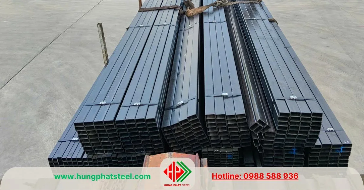 Thép hộp đen 25x50