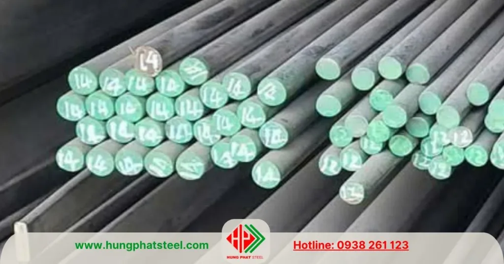 INOX tròn đặc phi 14