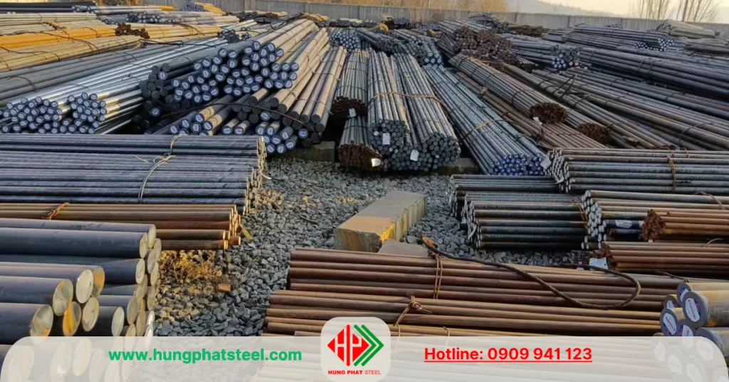 Thép tròn đặc CT3 (láp CT3)