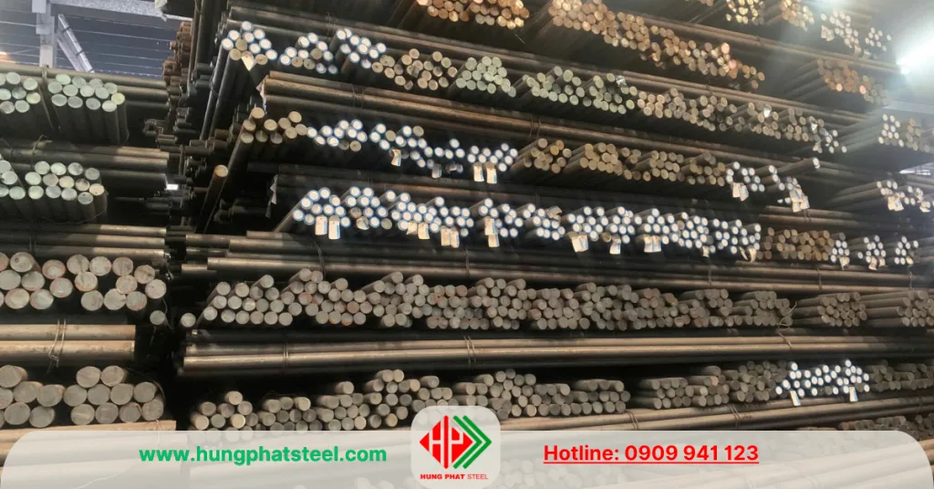 Thép tròn đặc CT3 (láp CT3)