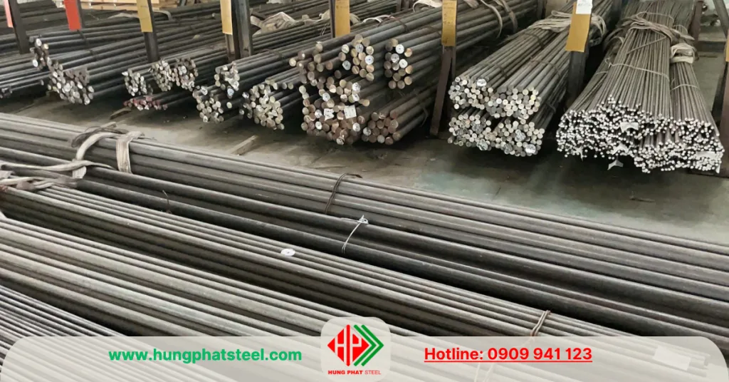 Thép tròn đặc CT3 (láp CT3)
