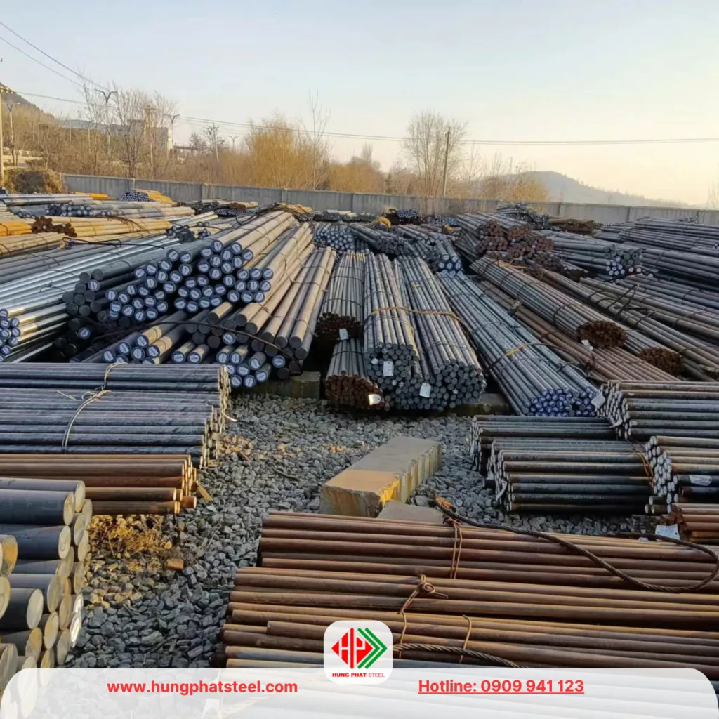 Thép tròn đặc CT3 (láp CT3)