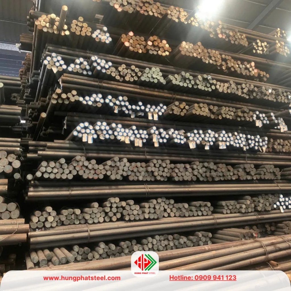 Thép tròn đặc CT3 (láp CT3)