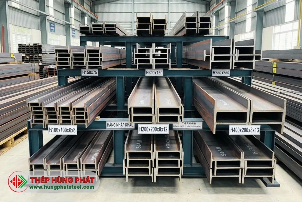 Hiểu rõ quy cách thép hình H giúp khách hàng lựa chọn sản phẩm phù hợp nhất với yêu cầu kỹ thuật.
