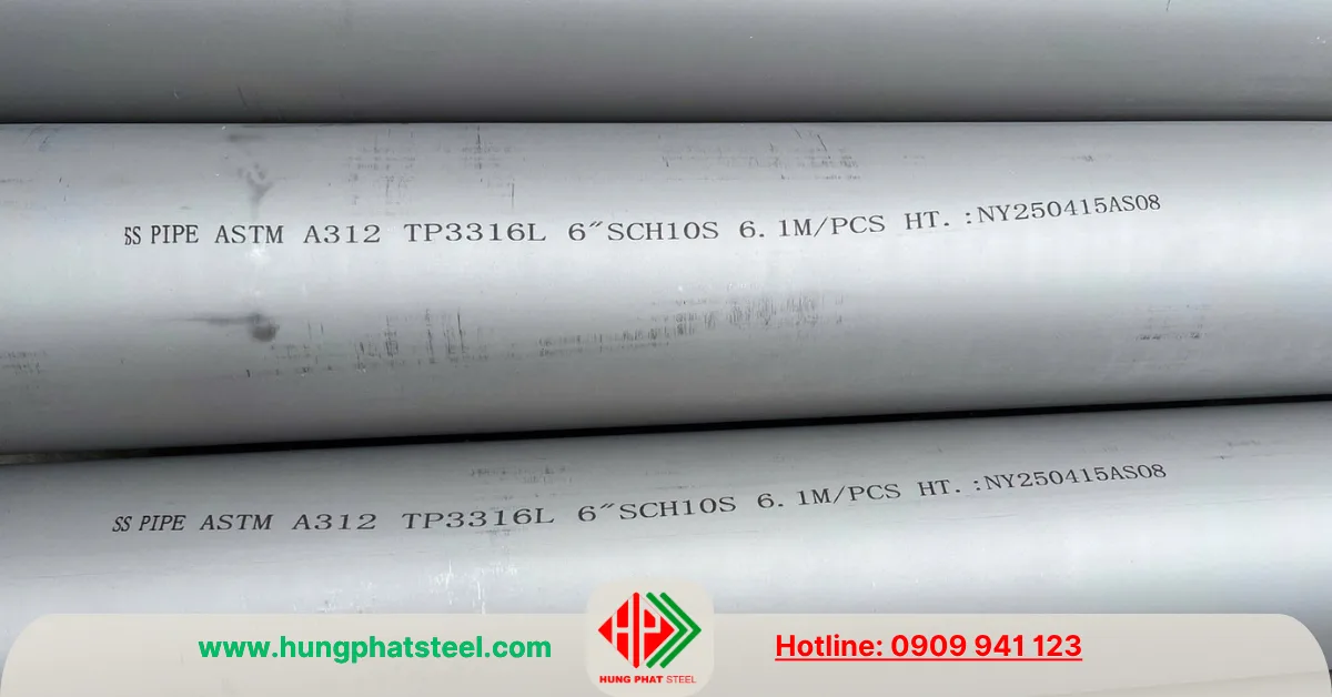 Ống đúc INOX DN150 (Phi 168)