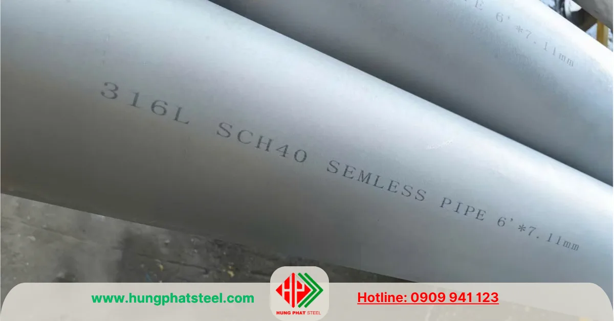 Ống đúc INOX DN150 (Phi 168)