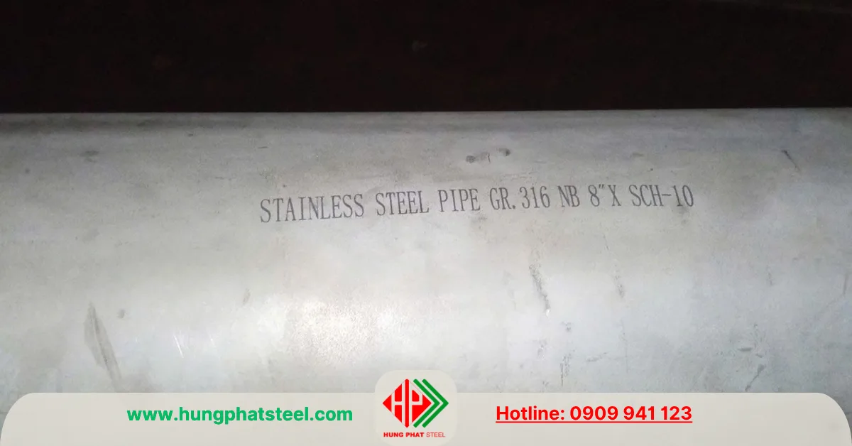 Ống đúc INOX DN200 (phi 219)