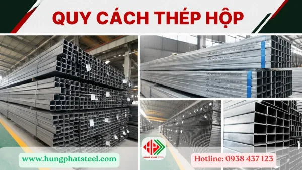 Quy cách thép hộp
