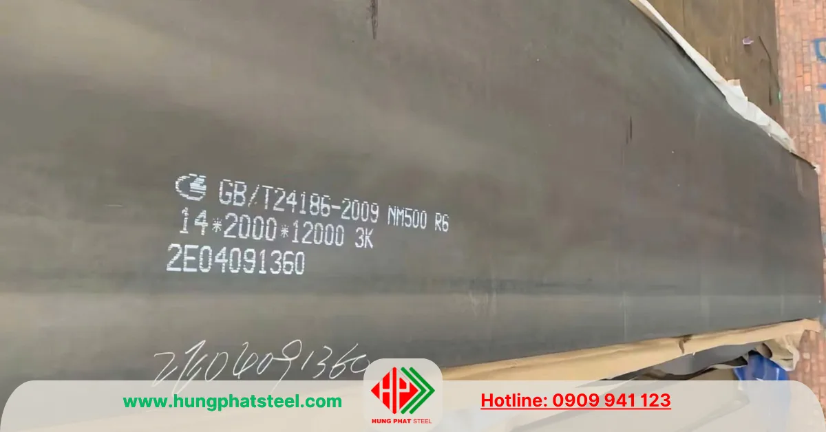Thép chịu mài mòn NM500