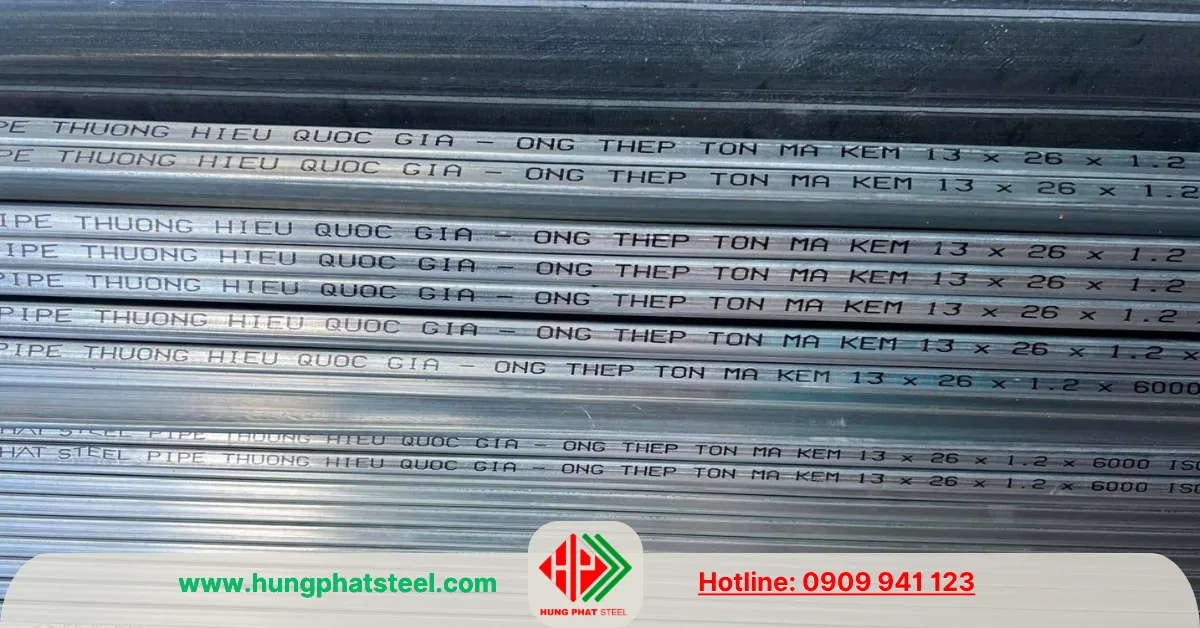 Thép hộp Hòa Phát 13x26