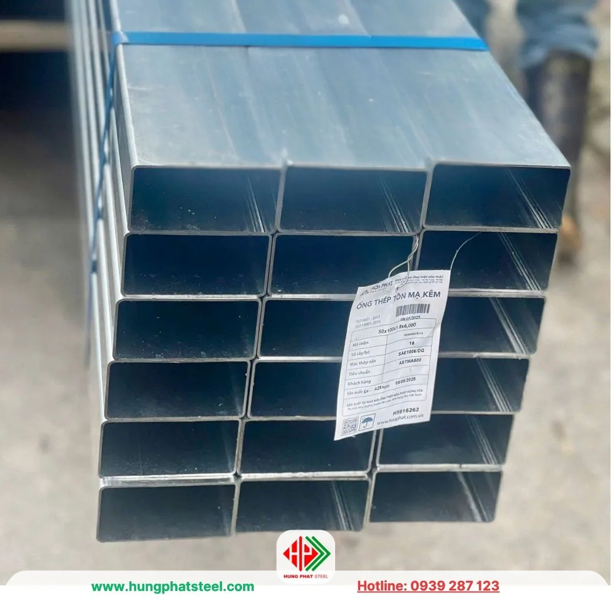 Thép hộp Hòa Phát 50x100