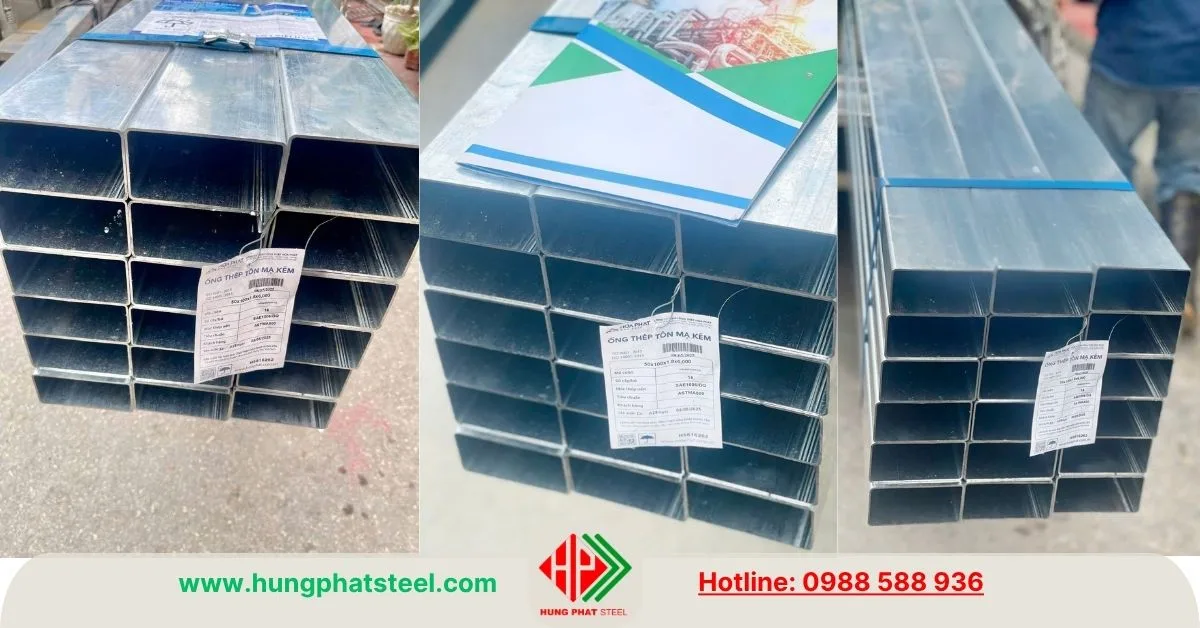 Thép hộp Hòa Phát 50x100
