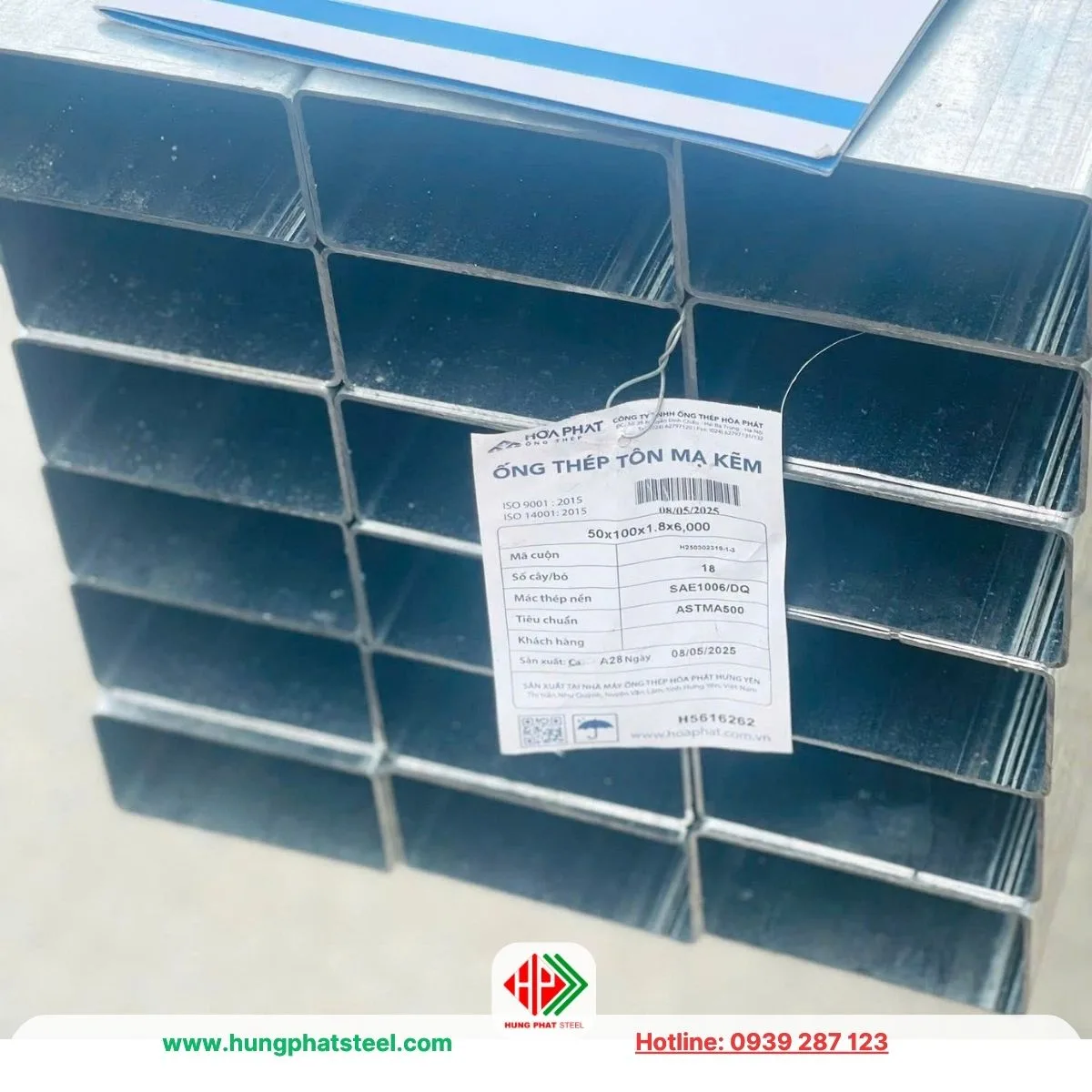Thép hộp Hòa Phát 50x100 - Ảnh 9