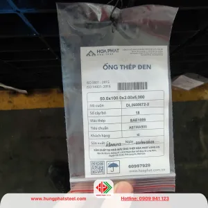 Thép hộp Hòa Phát 50x100