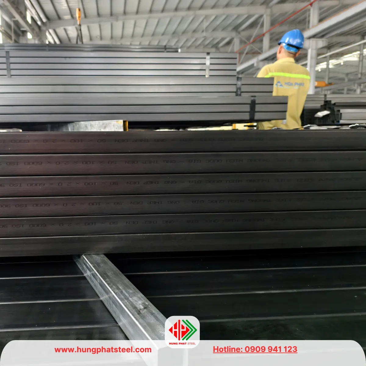 Thép hộp Hòa Phát 50x100