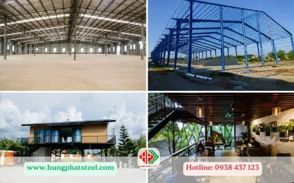 Ứng dụng của thép hộp chữ nhật