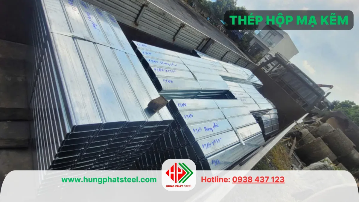 thép hộp mạ kẽm