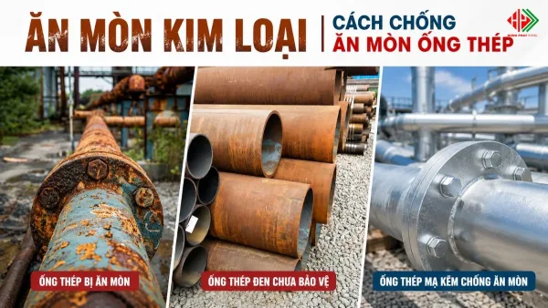Ăn mòn kim loại Cách chống ăn mòn ống thép
