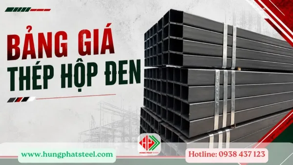 Bảng giá thép hộp đen
