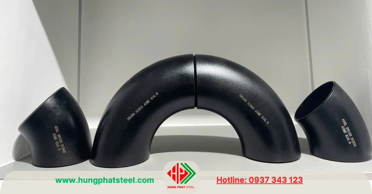 Các kiểu dáng co hàn thép DN100 (D114)