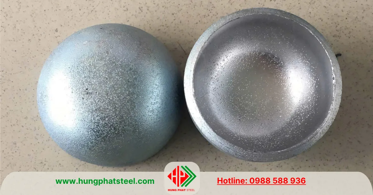 Chén hàn DN300 (phi 325) mạ kẽm