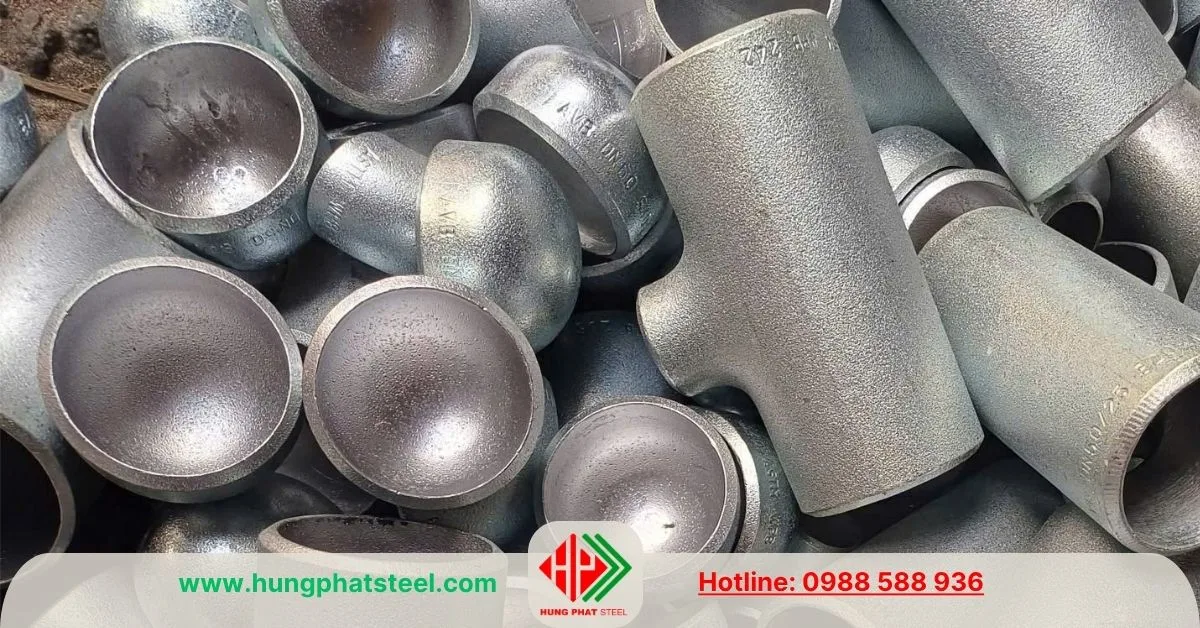 Chén hàn DN50 mạ kẽm (D60, 2inch)