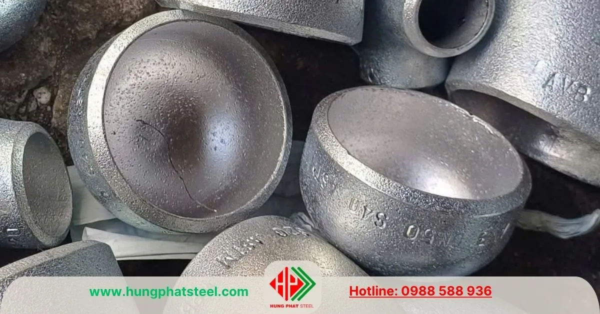 Chén hàn DN50 mạ kẽm (D60, 2inch)