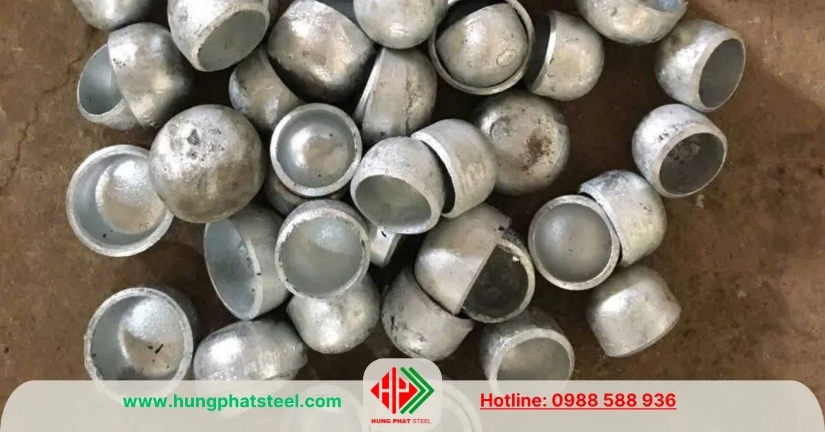 Chén thép hàn DN32 (phi 42) mạ kẽm