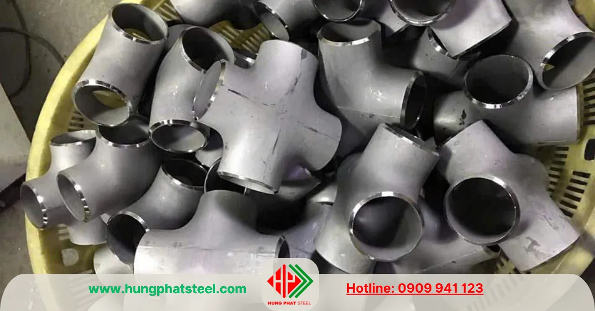 Chữ thập inox SCH40