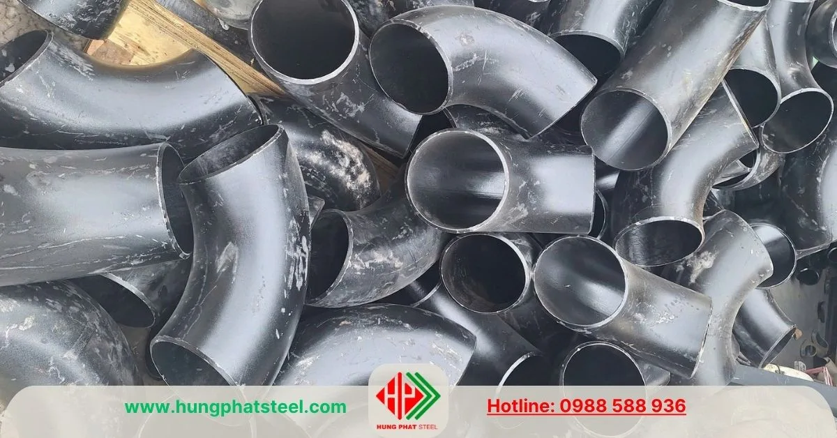 Co Hàn DN150 (6 Inch, Cút thép D168)