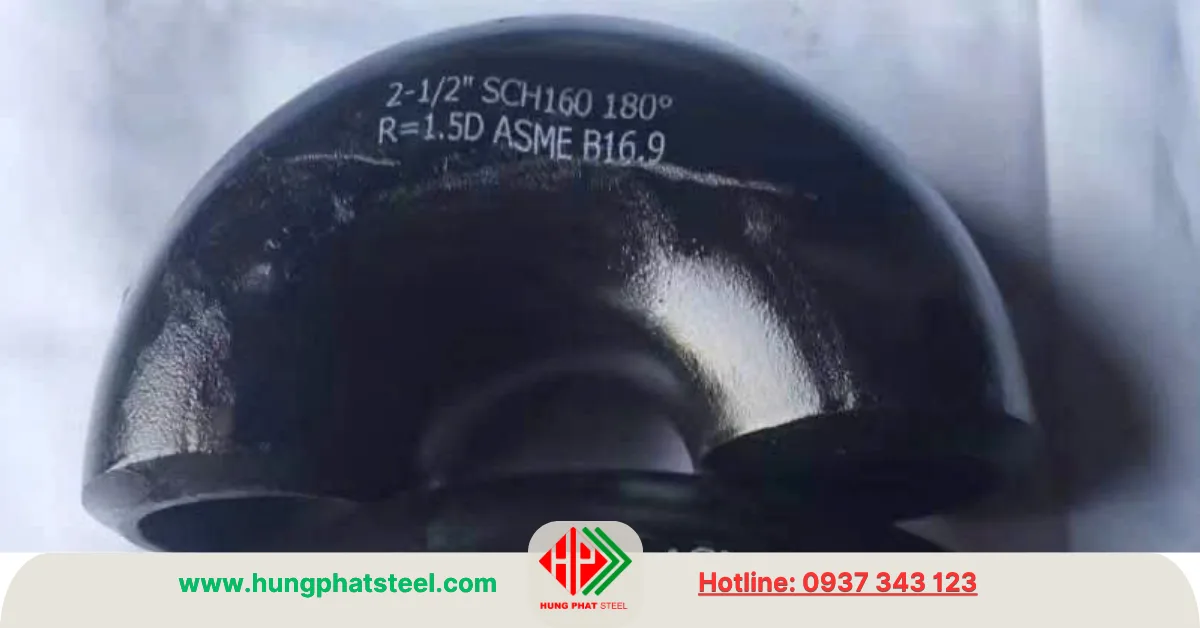Co hàn 180 độ DN65