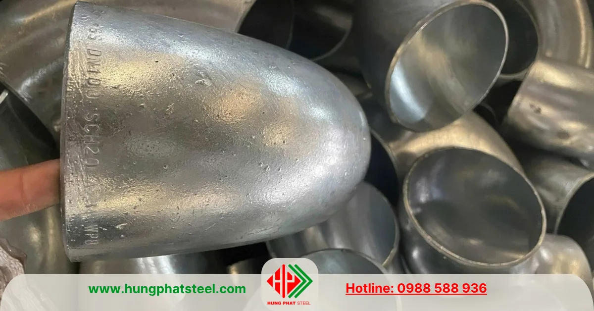 Co hàn DN100 SCH20 mạ kẽm