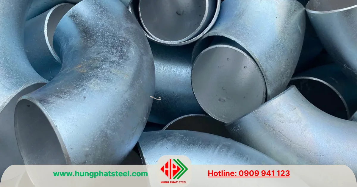 Co hàn DN100 (phi 114) mạ kẽm