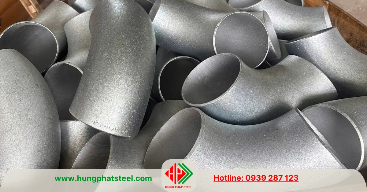 Co hàn DN125 (phi 141) mạ kẽm