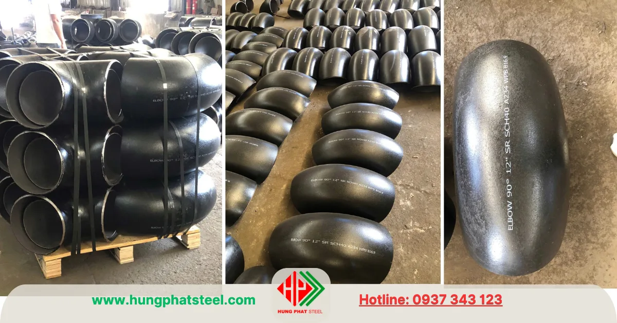 Co hàn DN300 - co ngắn SR