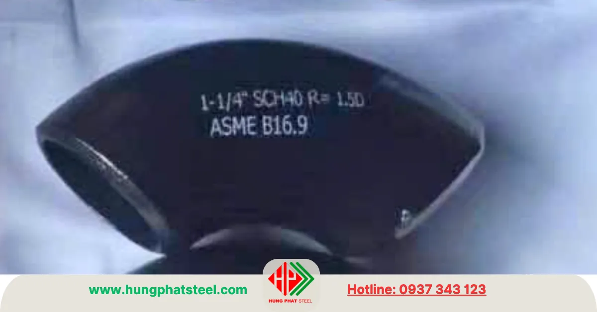 Co hàn DN32 (cút thép D42) SCH40