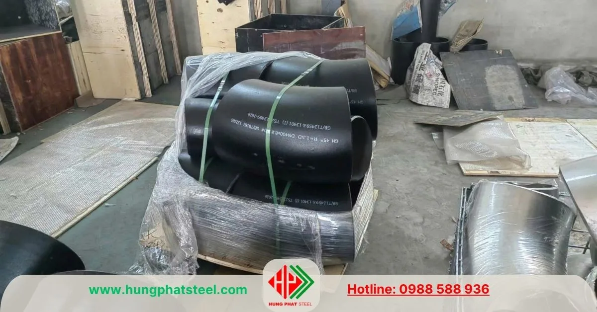 Co hàn DN400 45 độ (lơi)