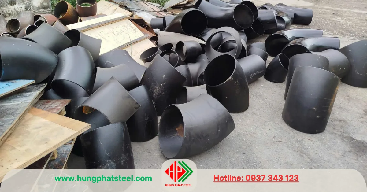 Co lơi Hàn 45 độ DN300 (D325, 12 inch)
