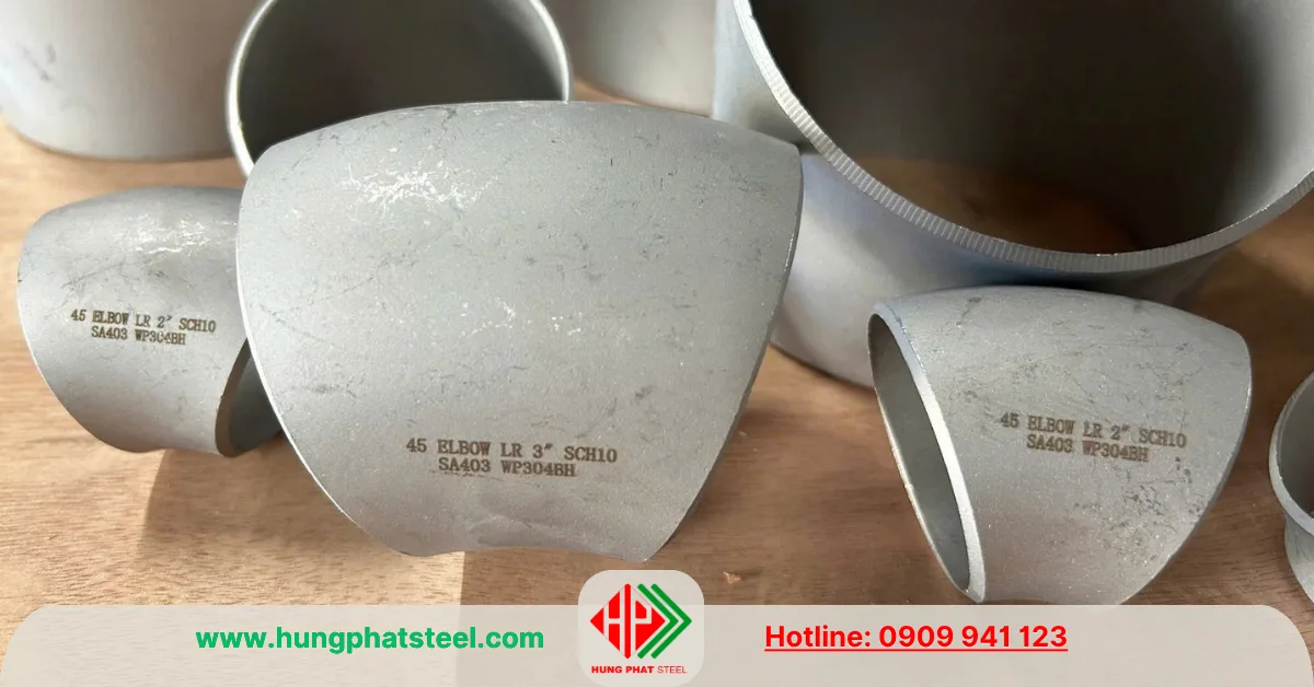 Co lơi inox SCH10 (chếch 45 độ)